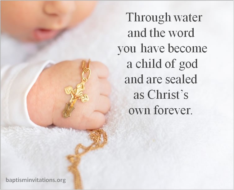 Quotes And Verses For You Babys Baptism Baptism Invitations