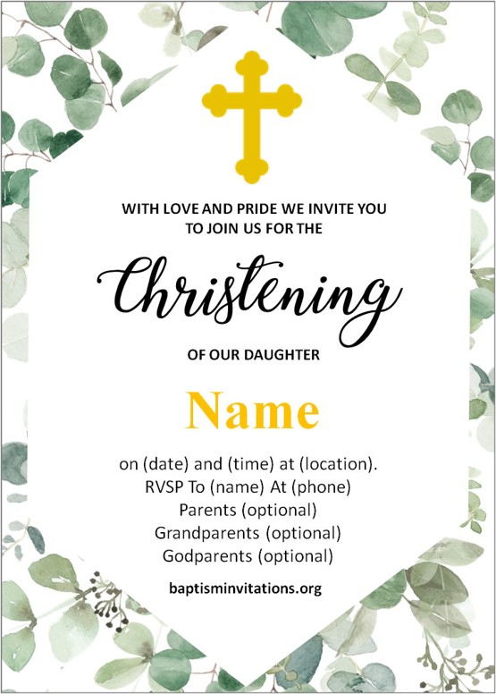 christening card text ideas