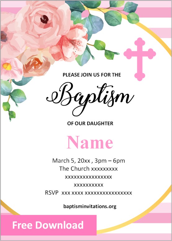 girl baptism invitation download JPG